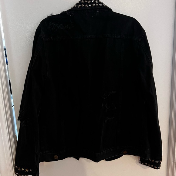Show Me Your Mumu Denim Studded Jacket - Picture 5 of 5